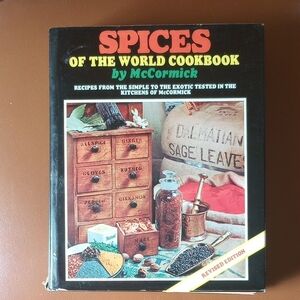 Spices of the World Cookbook by McCormick.  Vintage Hardcover